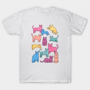 Colorful Cats T-Shirt